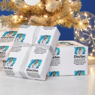 Würdigung der Ärzte Geschenkpapier