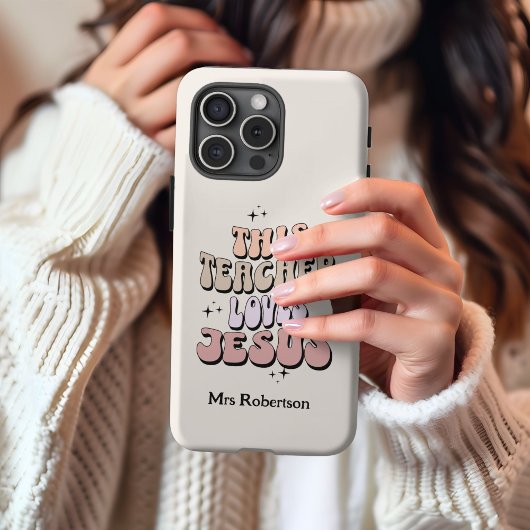 Würdigung der Lehrer des Retro-Glaubens Case-Mate iPhone Hülle