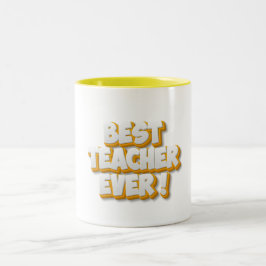 Würdigung der Lehrer Zweifarbige Tasse