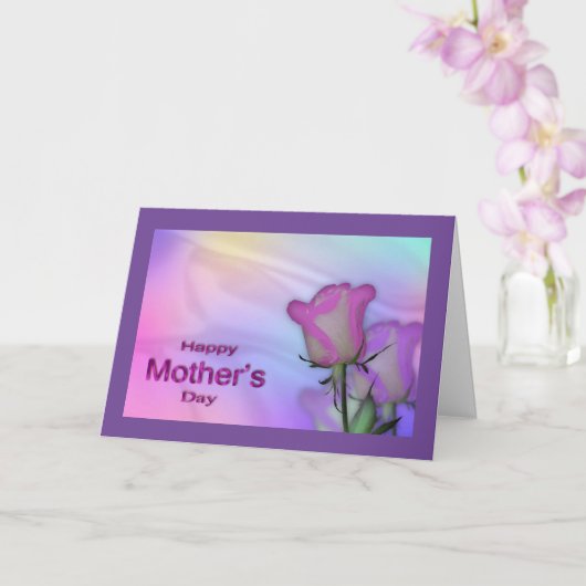 Würdigung der Mamas des Glaubens Karte (Orchidee)