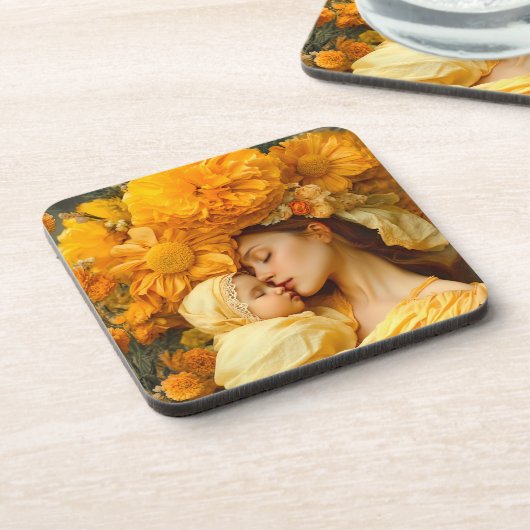 Würdigung der Mamas Getränkeuntersetzer (Linke Seite)