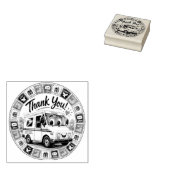Würdigung der Postmitarbeiter Gummistempel (Stempel)