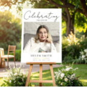 Würdigung des Lebens - Trauerfoto Beerdigung Poster