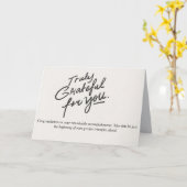 Würdigung Ihrer bemerkenswerten Erfolge Karte (Gelbe Blume)