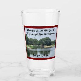Würdigungsglas Glas