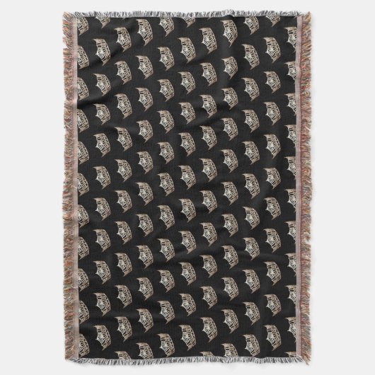 Wurf Decke-Festzug Krone Decke (Vorderseite Vertikal)