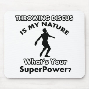 Wurf Discusentwurf Mousepad