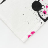 Wurf-Fliesblanke Fleecedecke (Ecke)