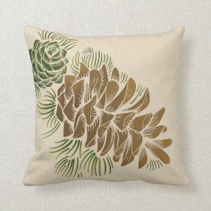 Wurf Kissen-Pinecones Kissen
