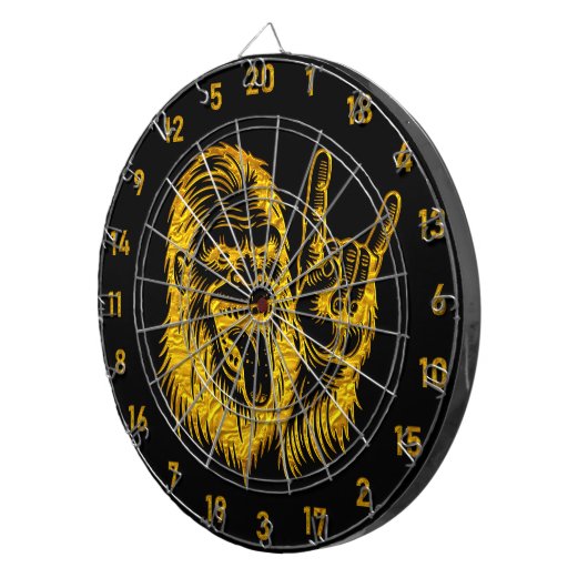 Wurfdarts, Bigfoot finden (vielleicht) Dartscheibe (Vorderseite rechts)