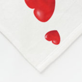 Wurfdecke Fleecedecke (Ecke)