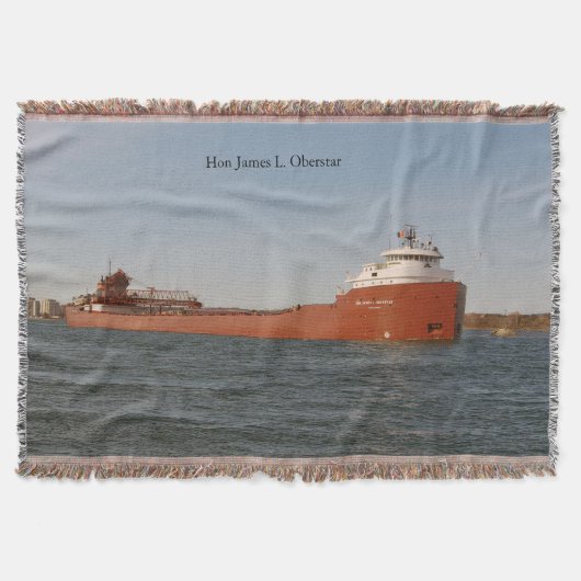 Wurfdecke Hon James L. Oberstar Decke (Vorderseite)