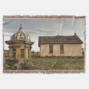 Wurfdecke mit verlassener Landschaft Decke