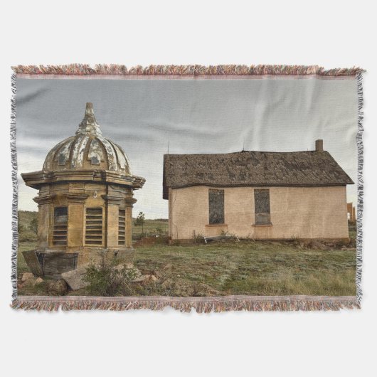 Wurfdecke mit verlassener Landschaft Decke (Vorderseite)