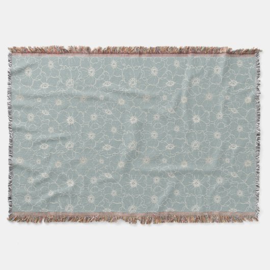 Wurfdecke Vintage Romance Collection Blume 9 Decke (Vorderseite)
