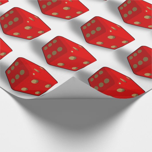 Würfel-411 Geschenkpapier (Ecke)