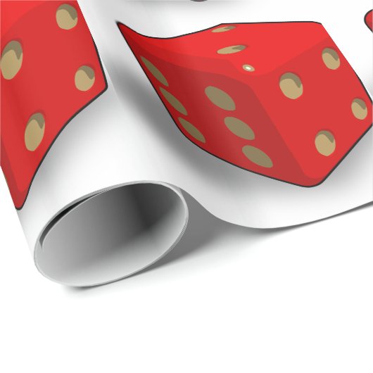 Würfel-411 Geschenkpapier (Rolleneckpunkt)