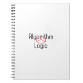 Würfel-Algorithmus-Logik-Geschwindigkeit, die Notizblock (Vorderseite)