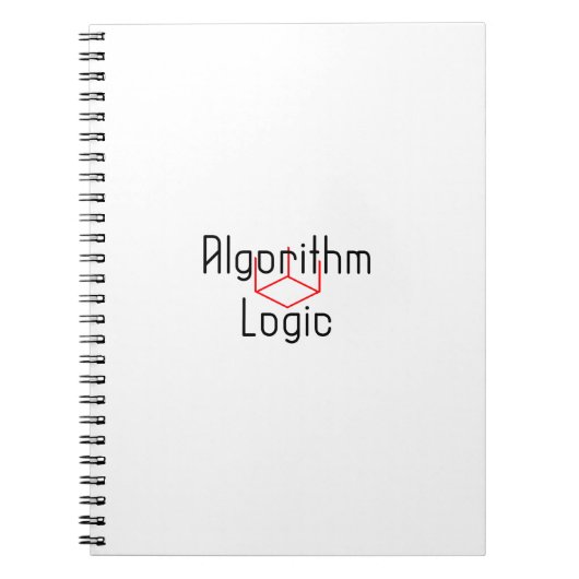 Würfel-Algorithmus-Logik-Geschwindigkeit, die Notizblock (Vorderseite)