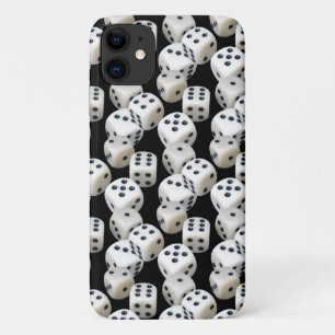 Würfel auf schwarz Case-Mate iPhone hülle