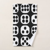 Würfel Badhandtuch Set (Handtuch)