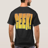 Würfel Chuckin T-Shirt (Rückseite)