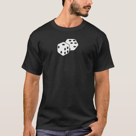Würfel-Dunkelheits-Kleid T-Shirt (Vorderseite)