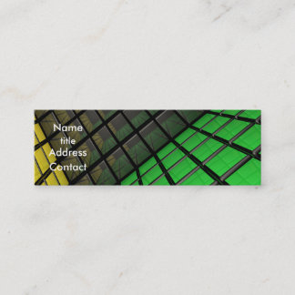 Würfel-Entwurf - Visitenkarte