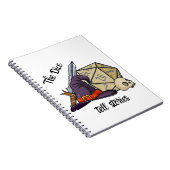 Würfel erzählen Geschichten Notizblock (Rechte Seite)