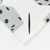 Würfel Fleecedecke (Ecke)