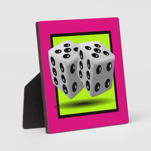 Würfel Fotoplatte (Vorderseite)