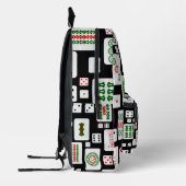 Würfel für Mahjong-Karten Bedruckter Rucksack (Links)