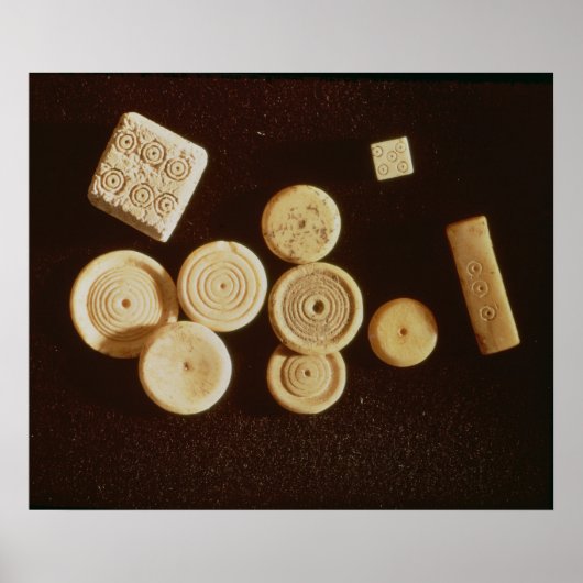 Würfel, gallorömisch poster (Vorne)