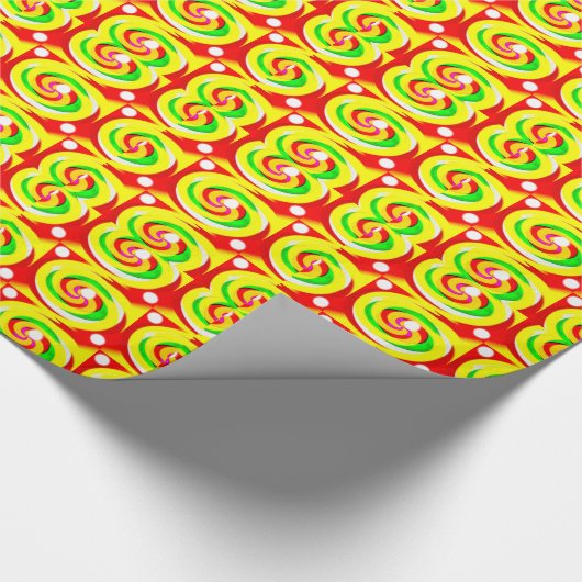 Würfel Geschenkpapier (Ecke)