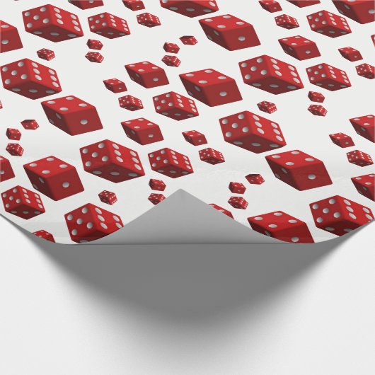 Würfel Geschenkpapier (Ecke)