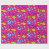 Würfel Geschenkpapier (Flach)