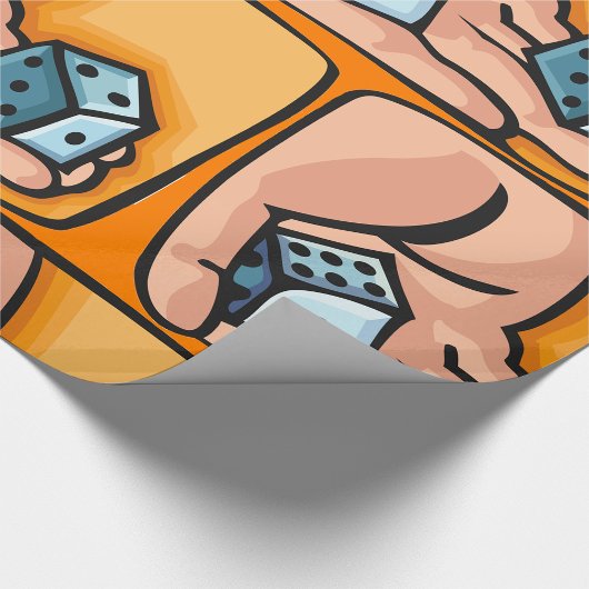 Würfel Geschenkpapier