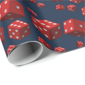 Würfel Geschenkpapier (Rolleneckpunkt)