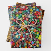 Würfel Geschenkpapier Set (Beispiel)