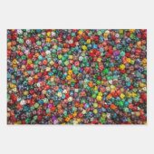 Würfel Geschenkpapier Set (Vorderseite)