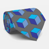 Würfel-Hals-Krawatte Krawatte (Gerollt)