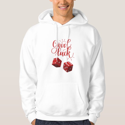 Würfel Hoodie (Vorderseite)