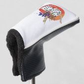 Würfel in einem parallelen Universum Golf Headcover (3/4 Vorderseite)