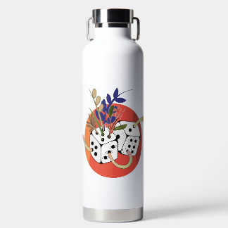 Würfel in einem parallelen Universum Trinkflasche