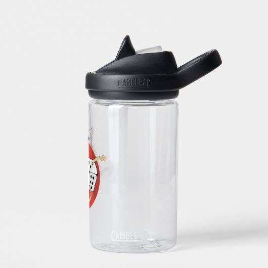Würfel in einem parallelen Universum Trinkflasche (Links)