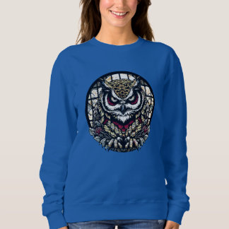 Würfel in runden Fenstern Sweatshirt