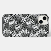 Würfel iPhone Hülle (Rückseite (Horizontal))