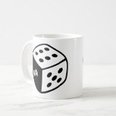 Würfel Kaffeetasse (Vorderseite Links)