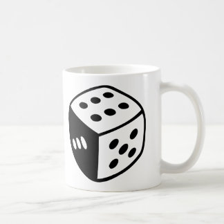 Würfel Kaffeetasse
