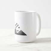 Würfel Kaffeetasse (VorderseiteRechts)